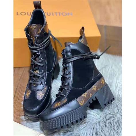 louis vuitton black desert boots|louis vuitton desert boots used.